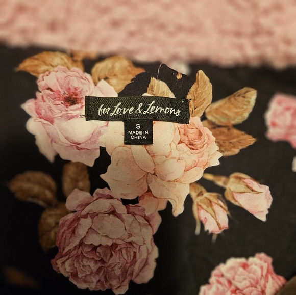 FOR LOVE & LEMONS Hooded Sherpa Lined Puffer Jacket - Picture 6 of 7